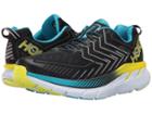 Hoka One One Clifton 4 (black/cyan/citrus) Men's Running Shoes