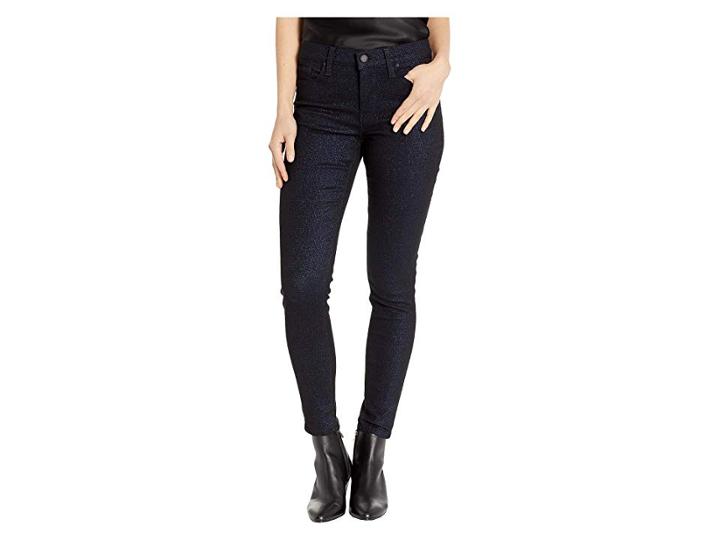 Hudson Nico Mid-rise Ankle Skinny Jeans In Midnight Stellar (midnight Stellar) Women's Jeans