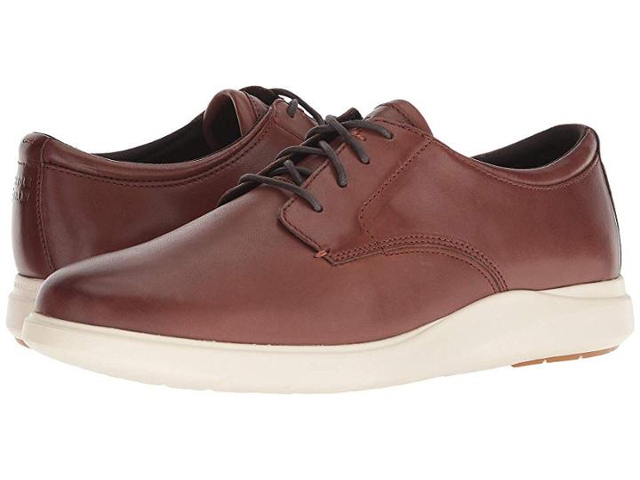 Cole Haan Grand Plus Essex Wedge Oxford (dark Coffee/ivory) Men's Shoes