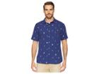 Tommy Bahama Mix Master Camp Shirt (ocean Deep) Men's Clothing