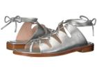 Loeffler Randall Kira (silver Leather) Women's Shoes