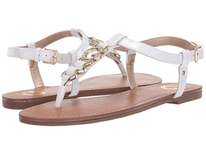 G By Guess Lexann (white) Women's Sandals