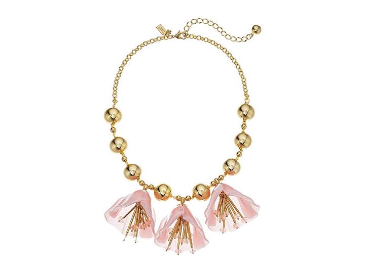 Kate Spade New York Slice Of Stone Necklace (blush Multi) Necklace