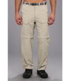 White Sierra Trail Convertible Pant (stone) Men's Casual Pants