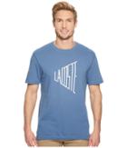 Lacoste Short Sleeve Wordplay Jersey Regular (king/flour) Men's Short Sleeve Pullover