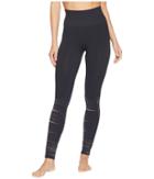 Free People Washed Barely There Leggings (black Combo) Women's Casual Pants