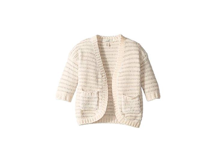 Peek Chelsea Cardigan (toddler/little Kids/big Kids) (cream) Girl's Sweater