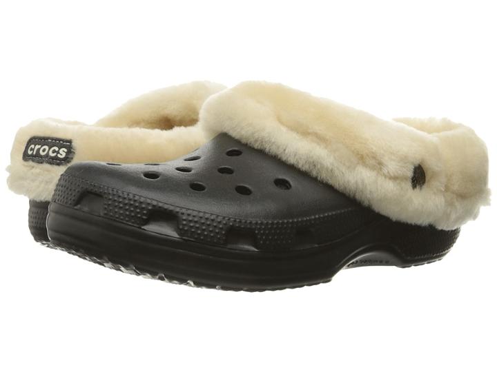Crocs Classic Mammoth Luxe (black) Clog Shoes