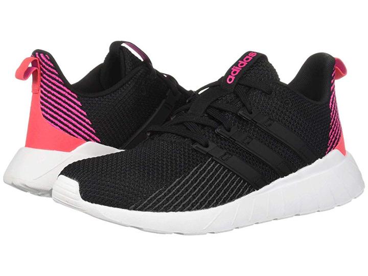 Adidas Questar Flow (core Black/core Black/shock Red) Women's Shoes