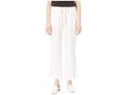 Per Se 31 Linen Drawstring Pants (white) Women's Casual Pants