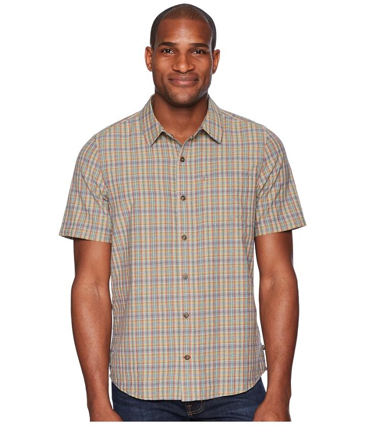 Toad&co Airscape Short Sleeve Shirt (azores) Men's Clothing