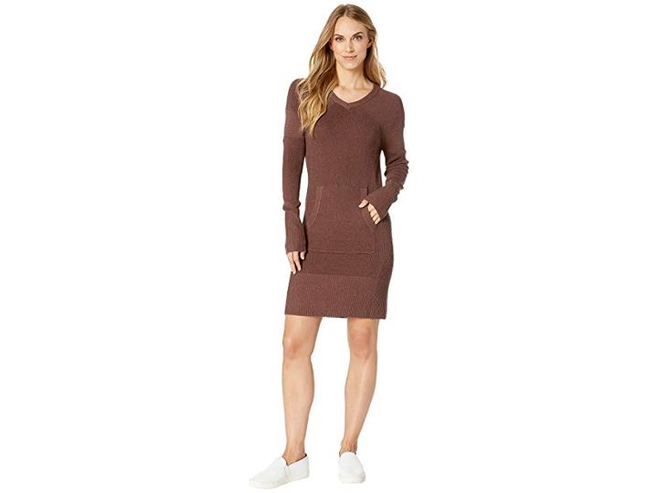 Prana Avalone Dress (wedged Wood) Women's Dress
