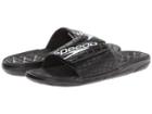 Speedo Exsqueeze Me Rip Slide (black/darkgull Grey) Men's Sandals