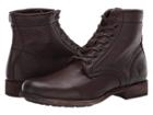 Frye Tyler Lace-up (dark Brown) Women's Boots
