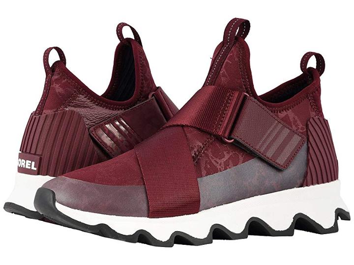 Sorel Kinetic Sneak (rich Wine/black) Women's Shoes