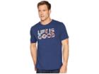 Life Is Good Bike Life Is Good(r) Smooth Tee (darkest Blue) Men's T Shirt