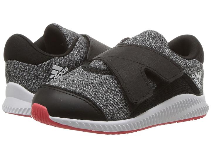 Adidas Kids Fortarun X Cf (toddler) (black/white) Kids Shoes