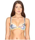 Maaji Soul Train Sporty Top W/ Soft Cups (multicolor) Women's Swimwear