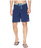 Vineyard Vines Tilefish Tech Boardshorts (deep Bay) Men's Swimwear