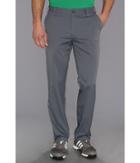Adidas Golf Flat Front Tech Pant '16 (lead) Men's Casual Pants