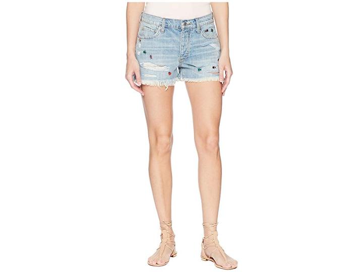 Lucky Brand The Boyfriend Shorts In Gratify (gratify) Women's Shorts