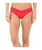 Seafolly Twist Band Mini Hipster Bottom (chilli Red) Women's Swimwear