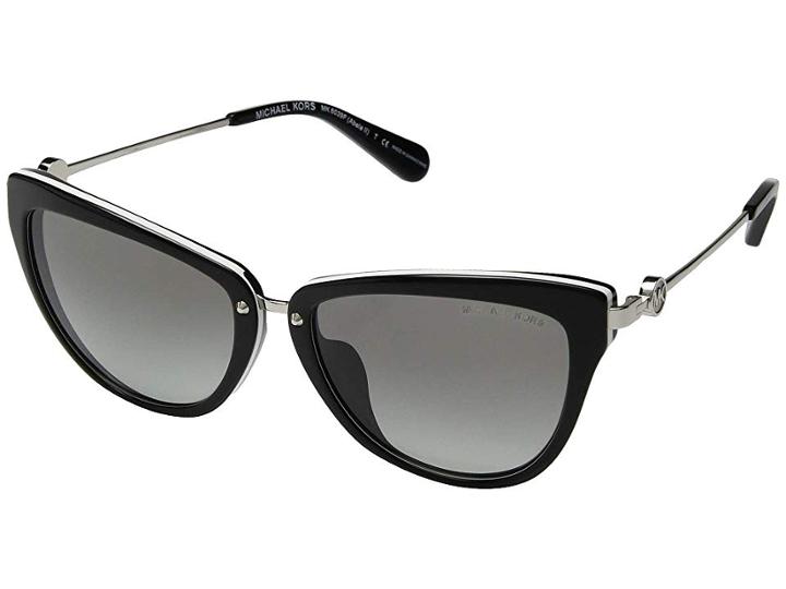 Michael Kors 0mk6039f (black/white) Fashion Sunglasses
