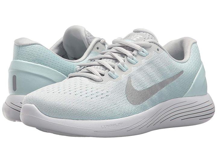 Nike Lunarglide 9 (pure Platinum/champagne/glacier Blue) Women's Running Shoes