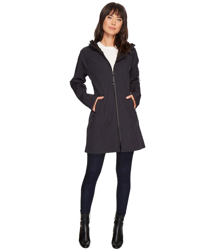 Ilse Jacobsen 3/4 Length Coat (indigo) Women's Coat