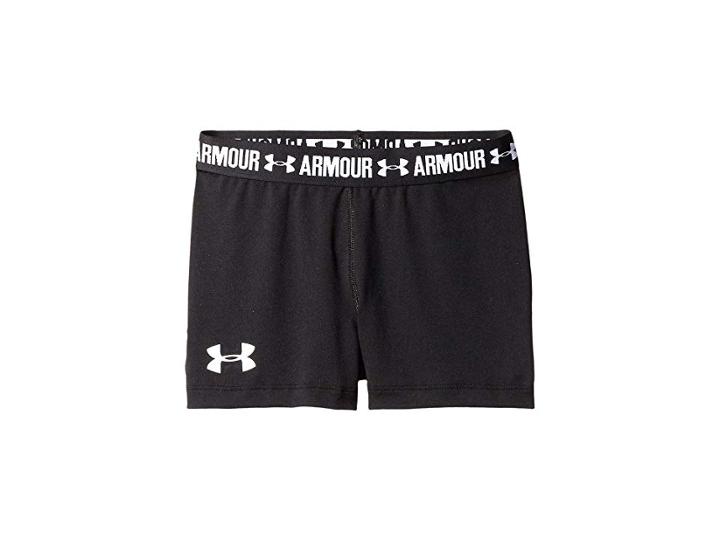 Under Armour Kids Armour Shorty (big Kids) (black) Girl's Shorts