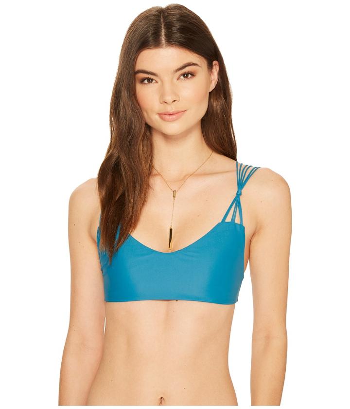 Mikoh Swimwear Madrid Top (abyss) Women's Swimwear