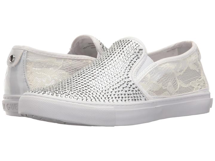 G By Guess Chella (white/white/white/white Camoscio) Women's Shoes