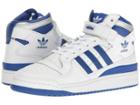 Adidas Originals Forum Mid Refined (footwear White/collegiate Royal/silver Metallic) Men's Basketball Shoes