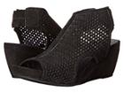 Vaneli Inez (black Suede) Women's Wedge Shoes