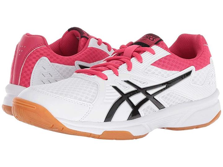 Asics Gel-upcourt(r) 3 (white/pixel Pink) Women's Volleyball Shoes