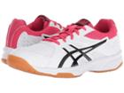 Asics Gel-upcourt(r) 3 (white/pixel Pink) Women's Volleyball Shoes