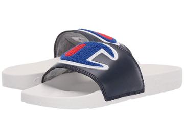 Champion Kids Ipo Chenille (little Kid/big Kid) (navy/white) Kids Shoes