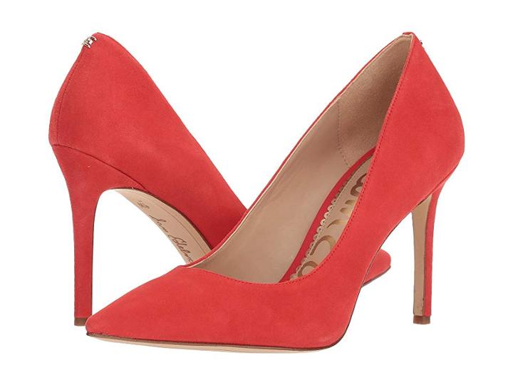 Sam Edelman Hazel (coral Punch Kid Suede Leather) Women's Shoes