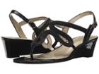 Adrianna Papell Cannes (black Rope) Women's Wedge Shoes