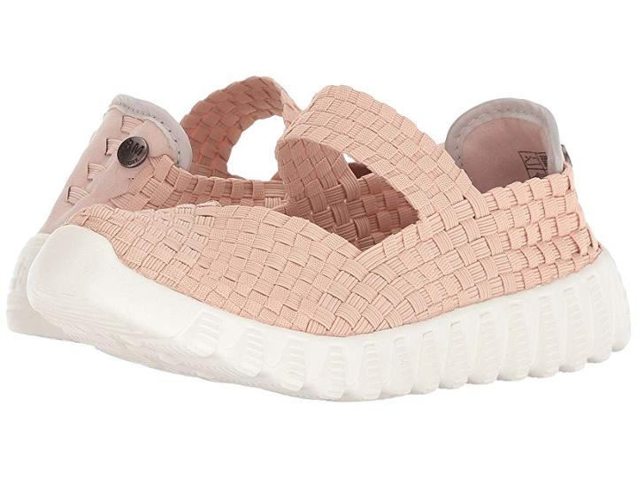 Bernie Mev. Kids Zip Charm (little Kid/big Kid) (blush) Girl's Shoes