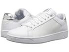 K-swiss Clean Court Cmf (white/white/silver) Women's Tennis Shoes