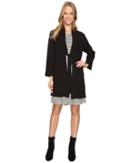 B Collection By Bobeau Yasmin Wrap Jacket (black) Women's Jacket