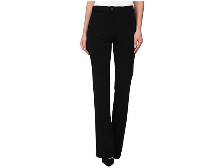 Nydj Ponte Trouser (black) Women's Dress Pants