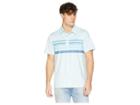 Toes On The Nose Horizon Polo (cool Water) Men's Clothing