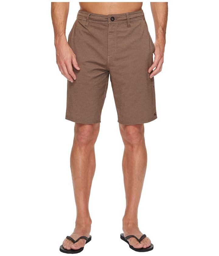 O'neill Locked Overdye Hybrid Boardshorts (coffee) Men's Swimwear