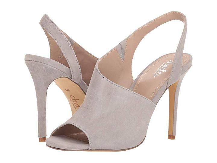 Charles By Charles David Riot Pump (light Grey Suede) Women's Shoes