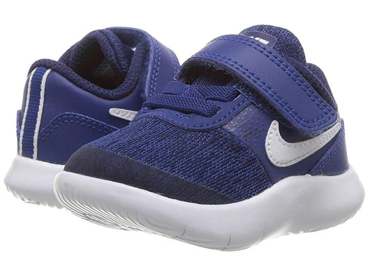 Nike Kids Flex Contact (infant/toddler) (gym Blue/white/binary Blue) Boys Shoes