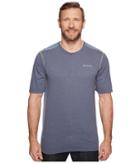 Columbia Big Tall Silver Ridge Short Sleeve T-shirt (zinc/heather/steel) Men's T Shirt