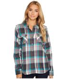 Prana Bridget Top (gravel) Women's Long Sleeve Button Up