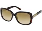 Guess Gf6077 (dark Havana/brown Mirror) Fashion Sunglasses